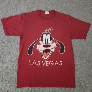 Vintage 90s Walt Disney Goofy Big Face Head Shirt Mens M Cartoon RARE Florida